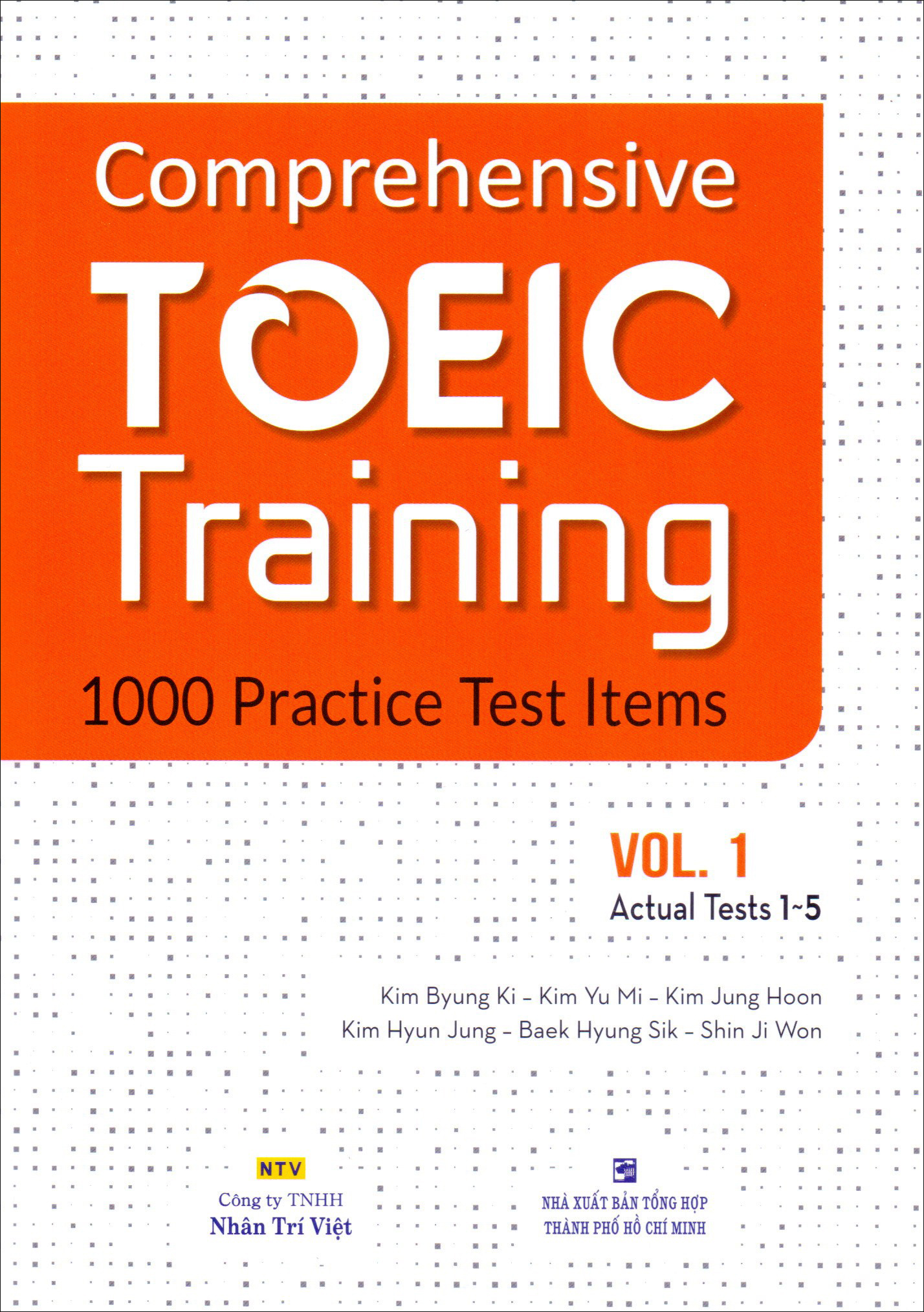 Bìa sách Comprehensive Toeic Training 1000 Practice Test Items (Vol 1) - Kèm CD